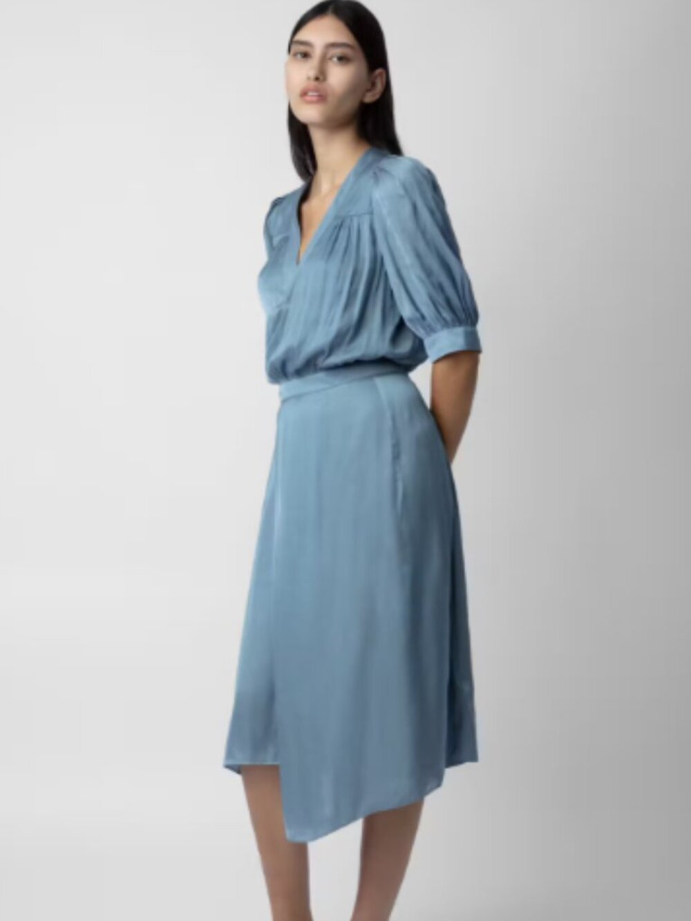 Zadig & Voltaire Ralia Satin Dress